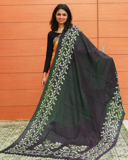 Semi Jute Saree - 1174