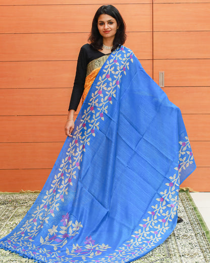 Semi Jute Saree - 1174