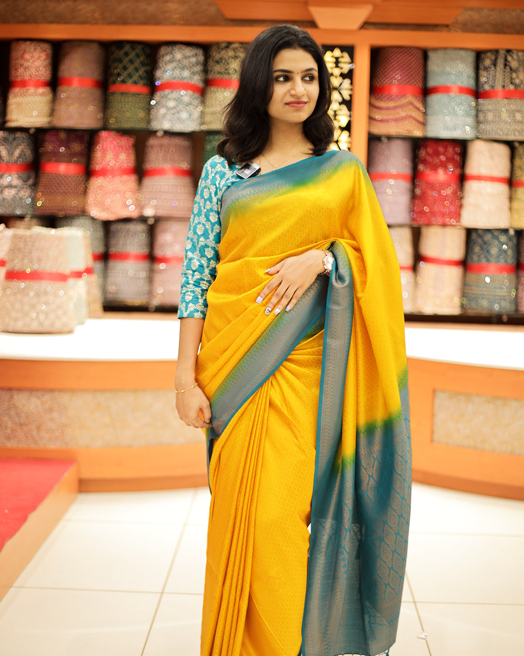 Georget Banarasi Saree - 1242