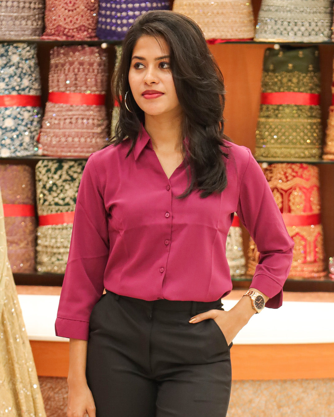 Women's Formal Shirt - 1146