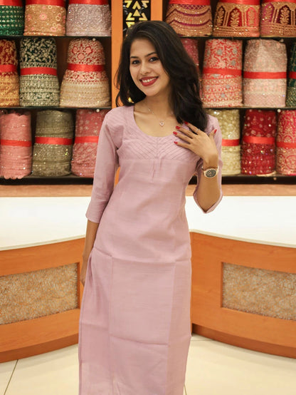 Women's Chinon Kurti - K106