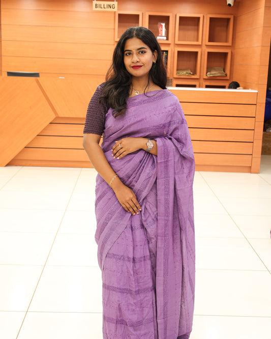 Ready to Wear Vichitra Silk Sarees